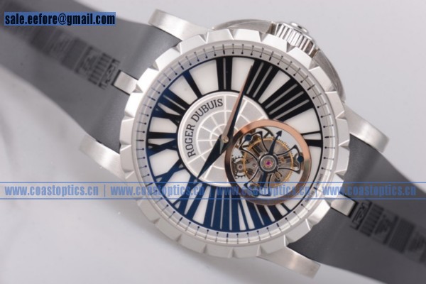 1:1 Clone Roger Dubuis Excalibur Watch Steel 5004G-013-4-ST